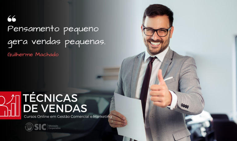 Aprenda técnicas simples e prática para você vender mais SIC Educação